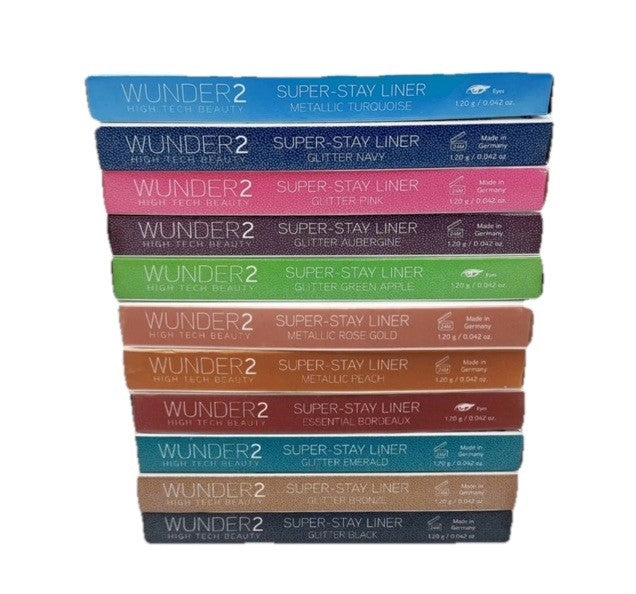 WUNDER2 SUPER-STAY LINER - METALLIC SILVER