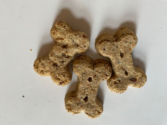 BrewBix Peanut Butter Dog Biscuit box - 100g - Litterly