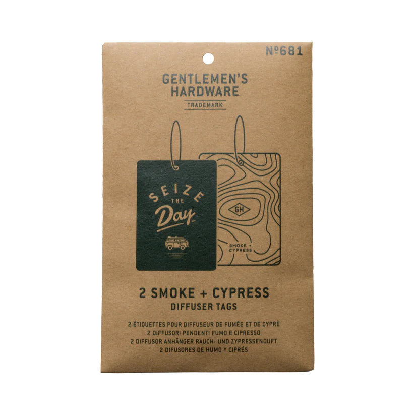 Car Diffuser - Smoke & Cypress - Litterly