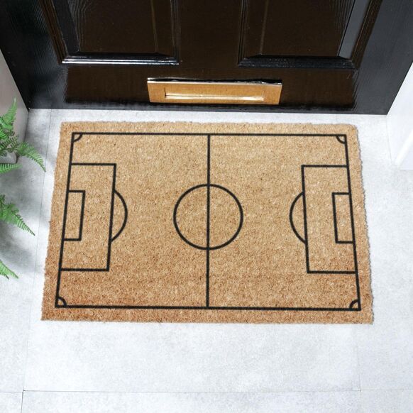 Football Pitch door mat - Litterly