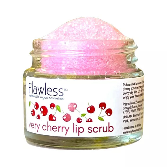 Very Cherry lip scrub - Flawless 15 ml - Litterly