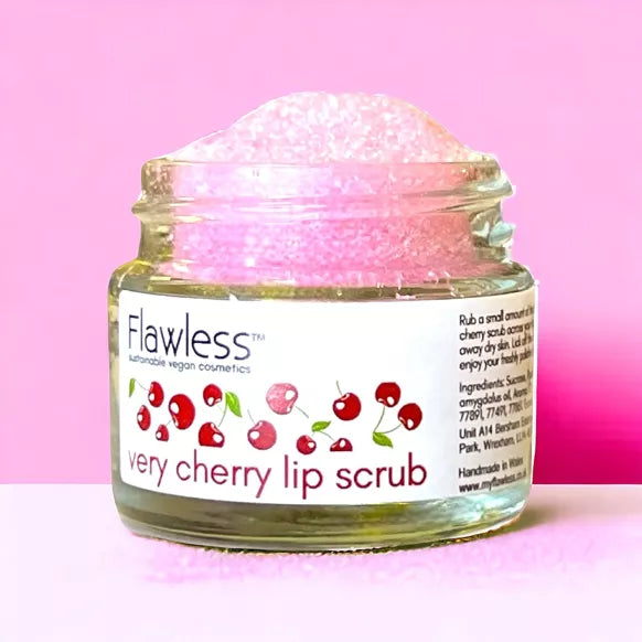 Very Cherry lip scrub - Flawless 15 ml - Litterly