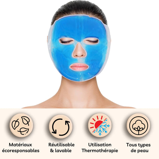 Hot or Cold Thermotherapeutic Relaxing Gel Mask