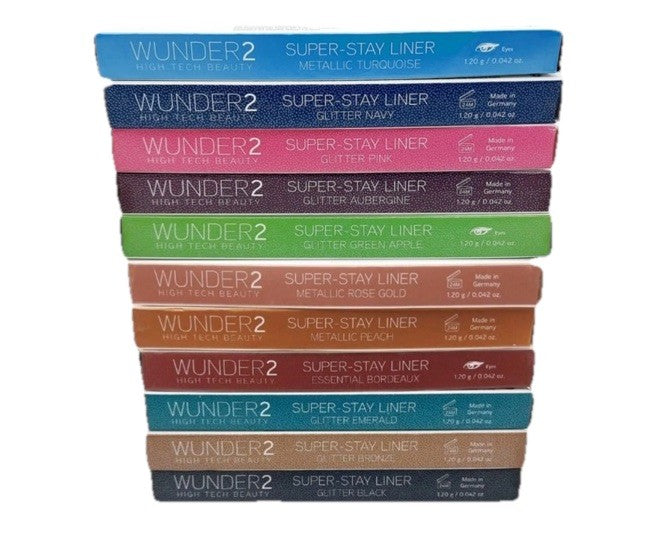 Wunder2 High Tech Beauty Super Stay Liner Eyeliner Pencil Metallic Gold