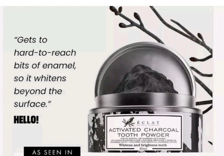 Activated Charcoal Teeth Tooth Whitening Powder Coconut Natural Organic Vegan