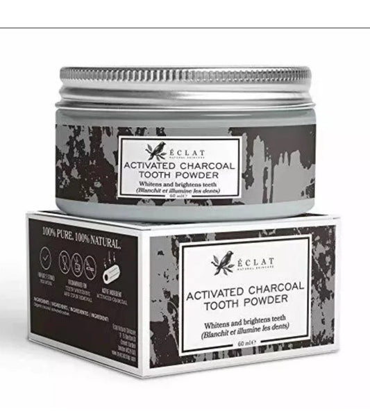Activated Charcoal Teeth Tooth Whitening Powder Coconut Natural Organic Vegan