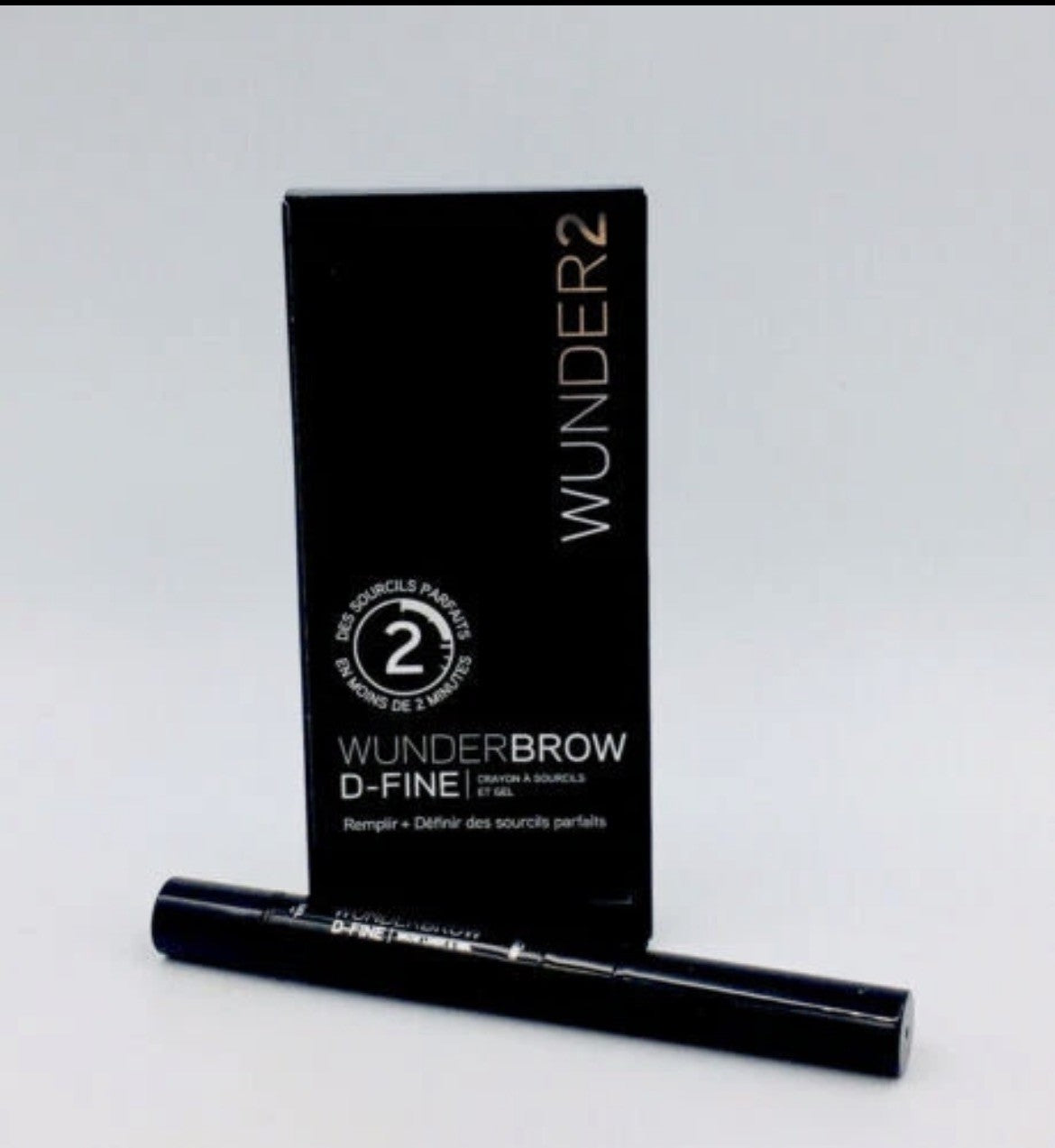 2x Wunderbrow Wunder2 D-Fine BLONDE Brow Liner And Gel Eyebrows Duo - New