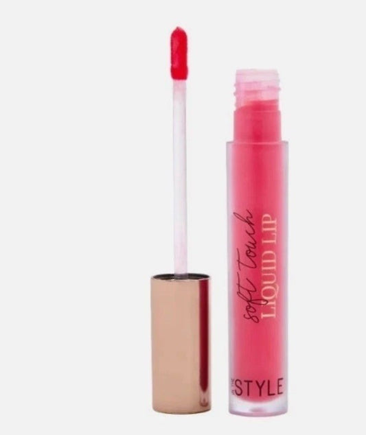 3 Pack In The Style Soft Touch Liquid Lip Lipstick Makeup 6ml - Pink Punch
