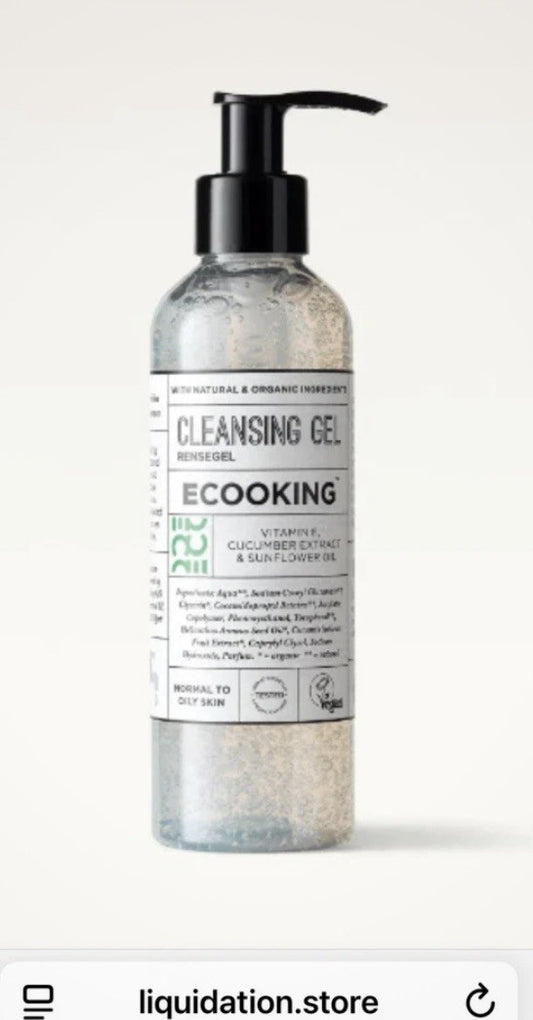 Ecooking Cleansing Gel 125ml for Normal to Oily Skin RRP £21