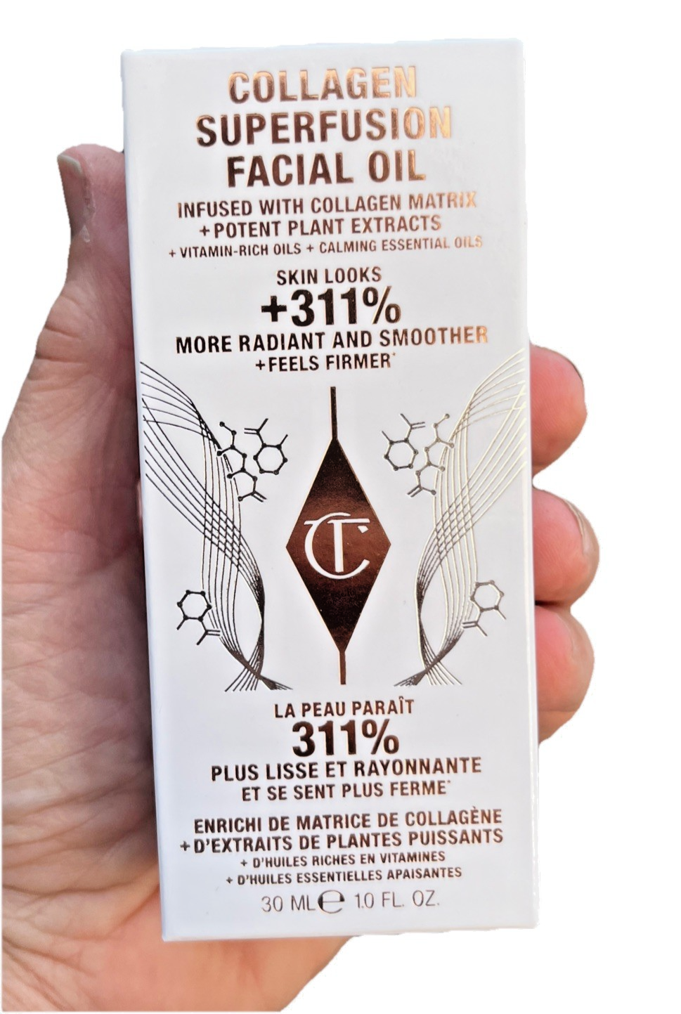 AUTHENTIC CHARLOTTE TILBURY COLLAGEN SUPERFUSION FACIAL OIL 30ML RRP £62
