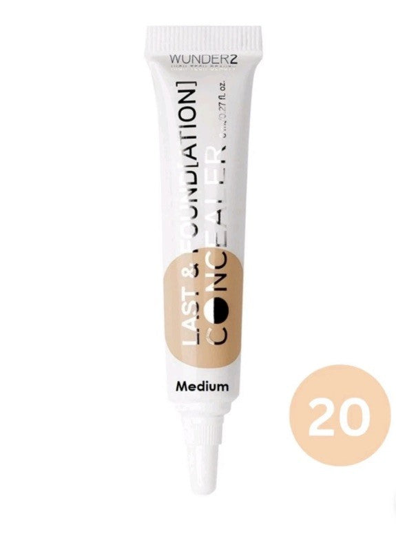 Wunder2 Last & Foundation Concealer 8ml - 20 Medium - Transfer-resistant 