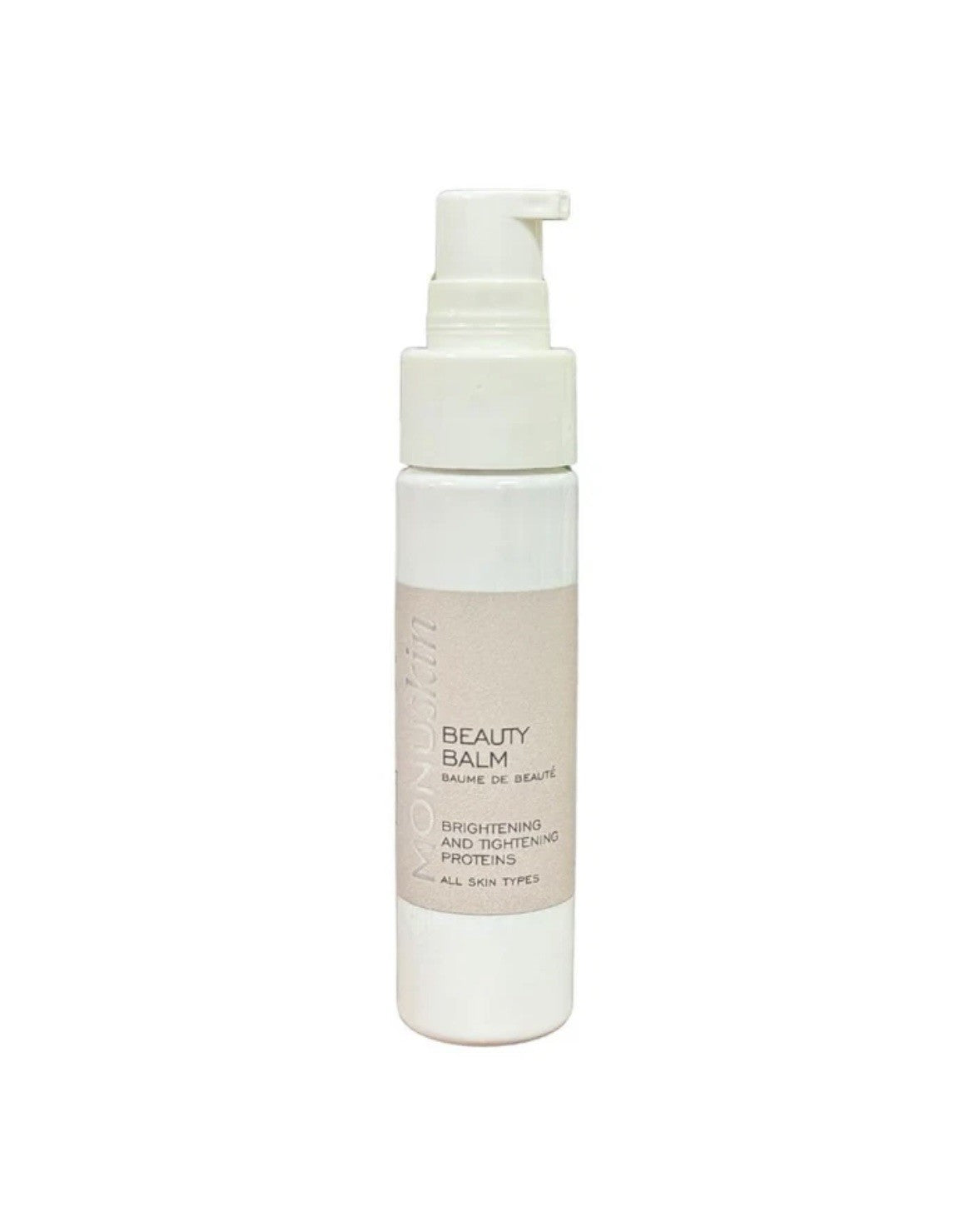 Monuskin Brightening Beauty Balm 50ml Full size Brightening & Tightening protein