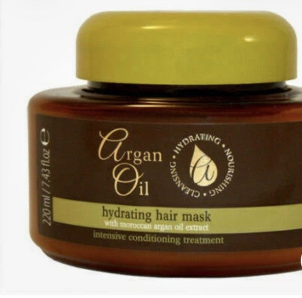 XHC ARGAN OIL HYDRATING HAIR MASK WITH MOROCCAN ARGAN OIL EXTRACT 220ML