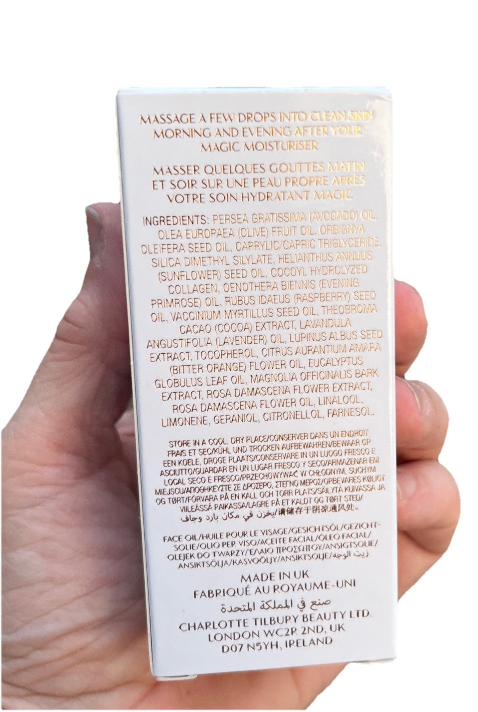 AUTHENTIC CHARLOTTE TILBURY COLLAGEN SUPERFUSION FACIAL OIL 30ML RRP £62