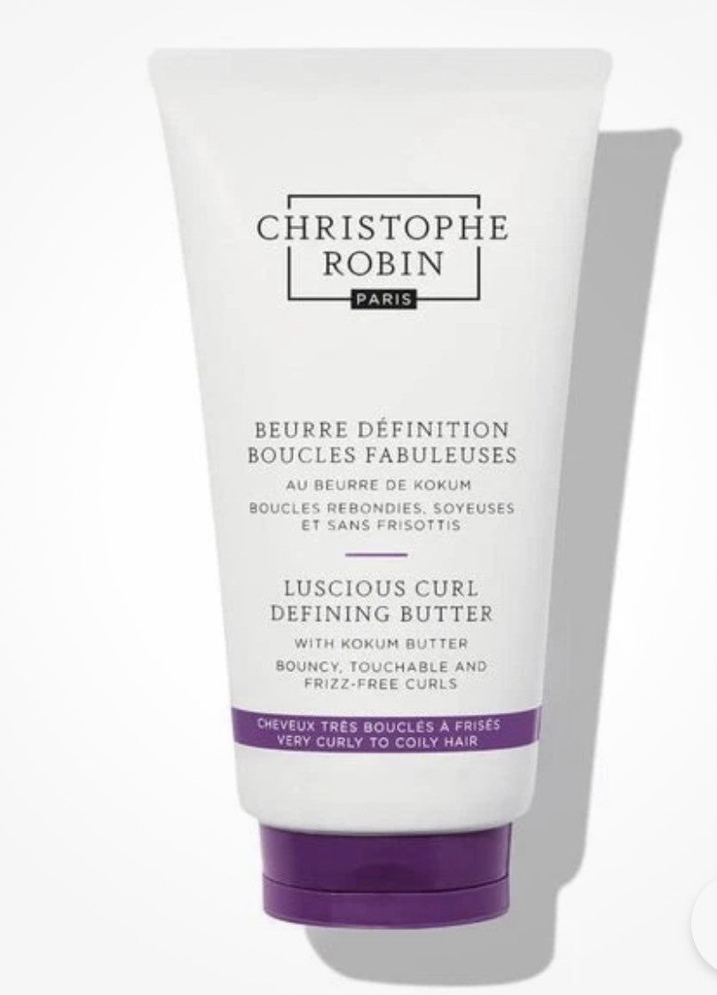 Christophe Robin 150ml Curl Defining Cream-Chia Seed Oil, Anti-Frizz, Hydrating