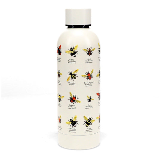 Stainless Steel Drinks Bottle 500ml - Garden Bees