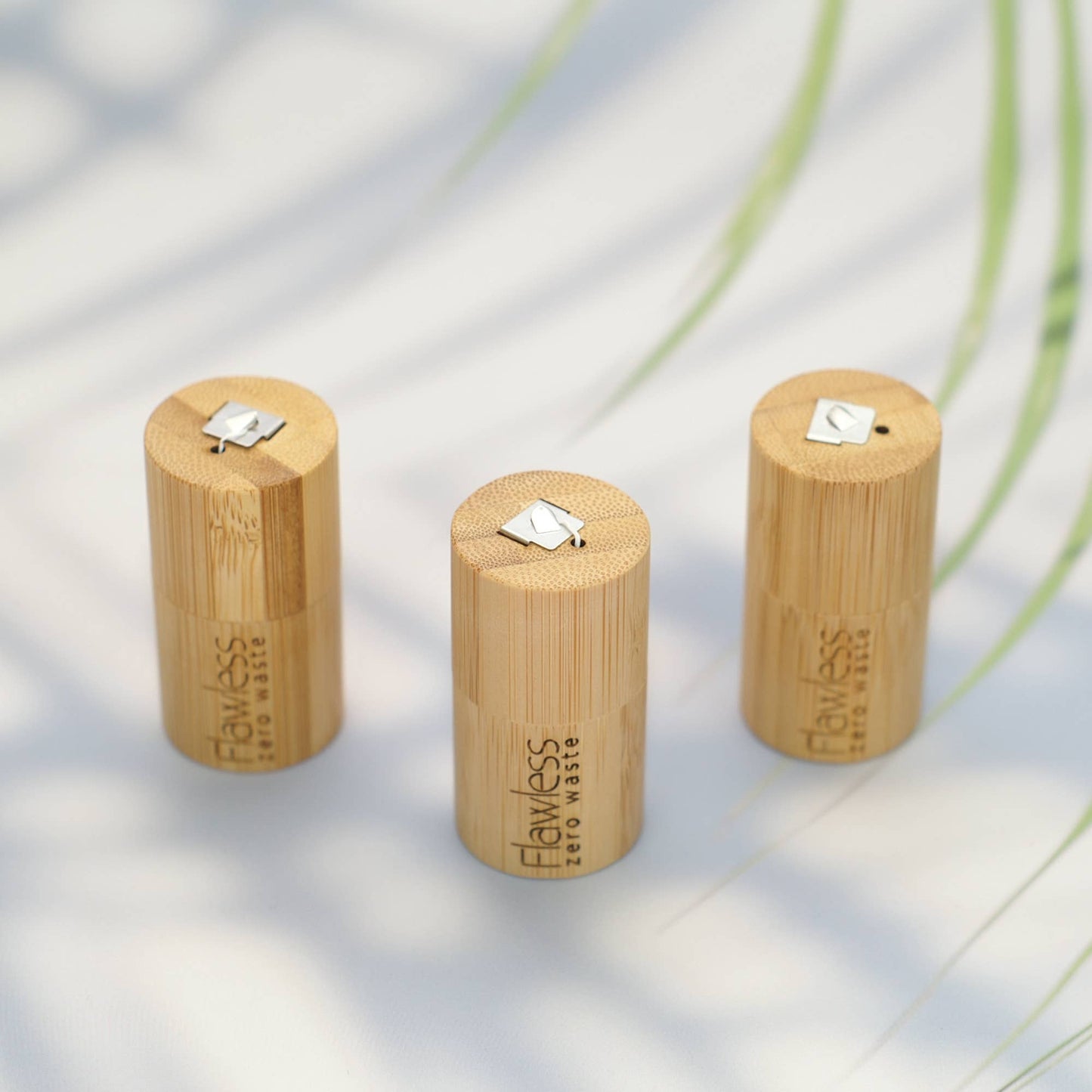 Eco Compostable Dental Floss: With bamboo dispenser