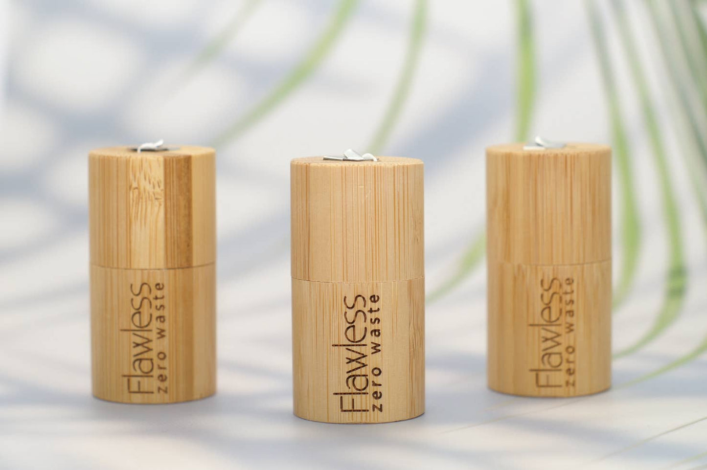 Eco Compostable Dental Floss: With bamboo dispenser