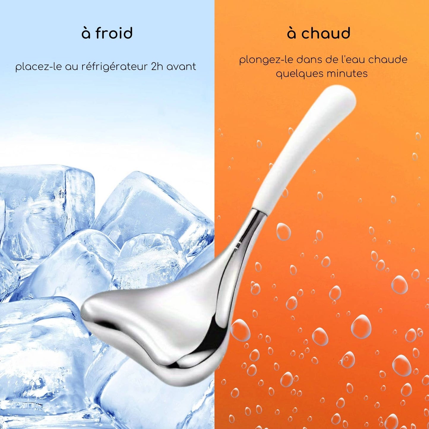 Face Massager Spoon Cryotherapy Facial Care 5+1 free