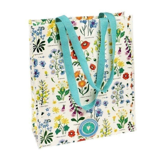 Recycled Shopping Bag - Wild Flowers